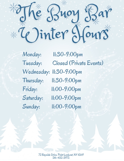 buoybarwinterhours