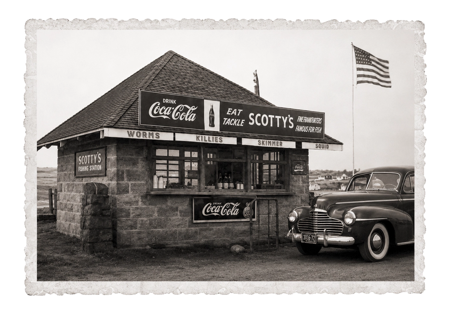 Historic Scotty’s Fishing Station on Reynolds Channel in Point Lookout