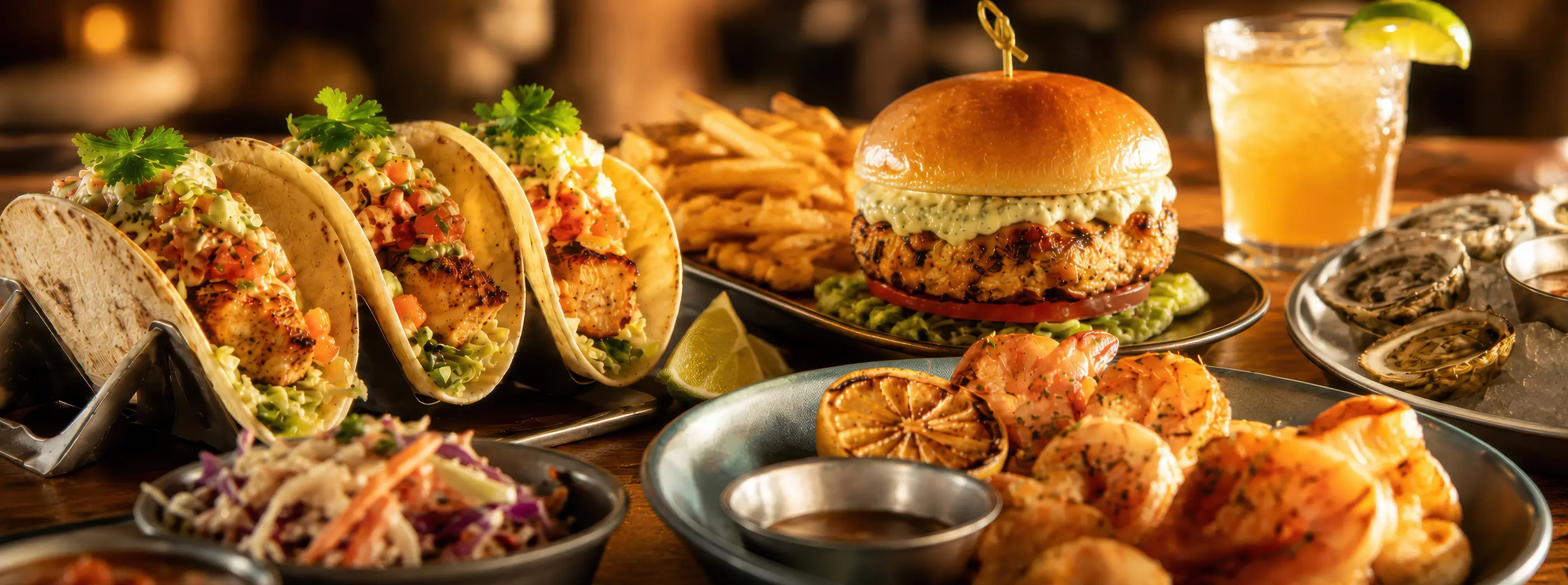 Food at The Buoy Bar